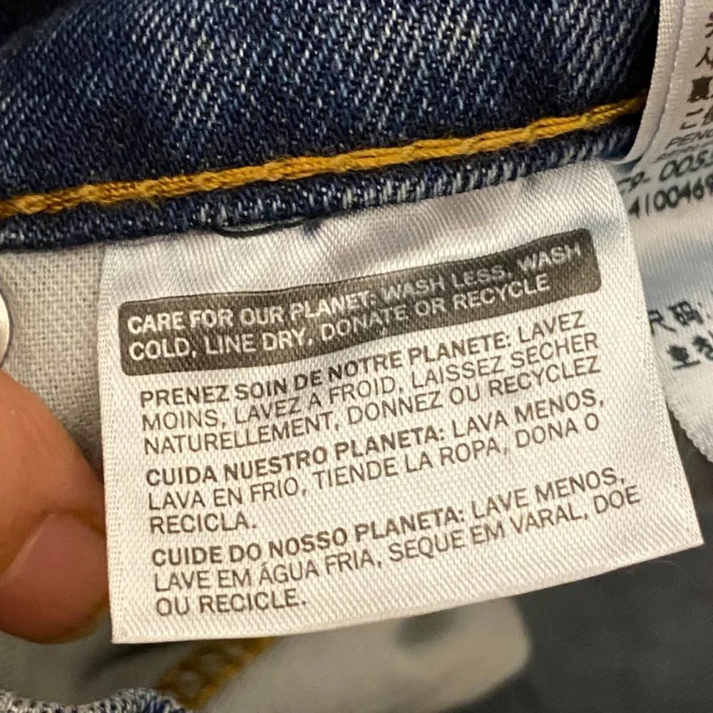 Men's Levi's 559 Relaxed Fit Jeans Size W 33 L 32 - Picture 13 of 14